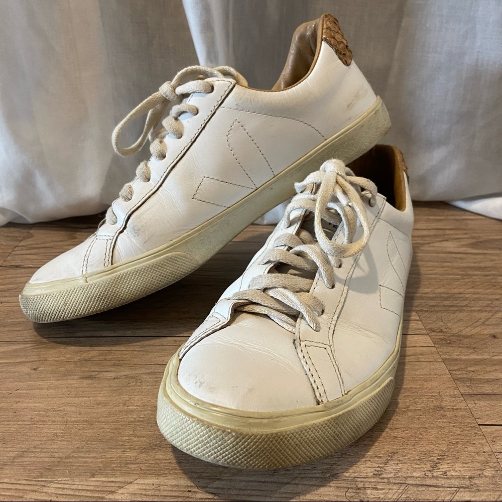 Veja White Leather Esplar 9